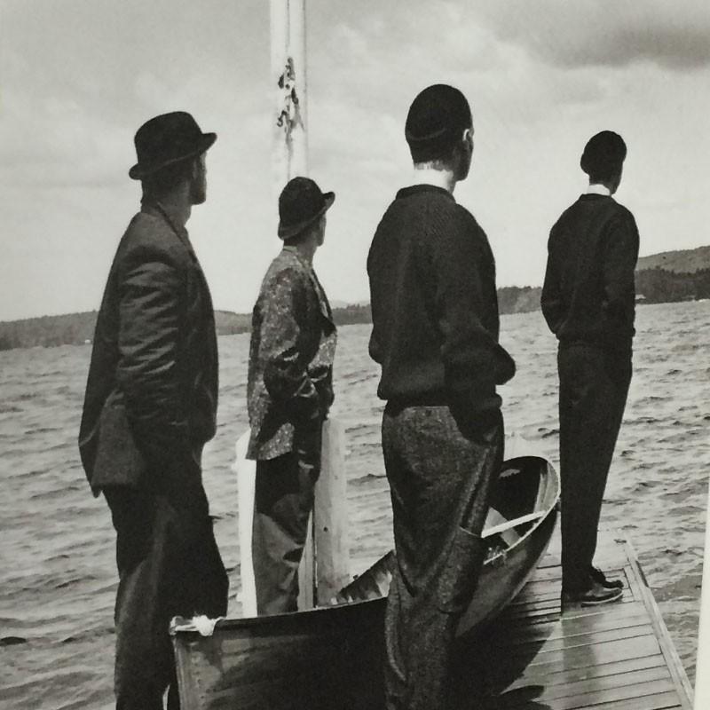 ポスター アート 額装品/ブルースウェーバー/Boys On The Dock At Loeb 