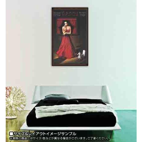 ポスター アート Tosca（ラファル オルビンスキ） 額装品 ウッドハイグレードフレーム_1