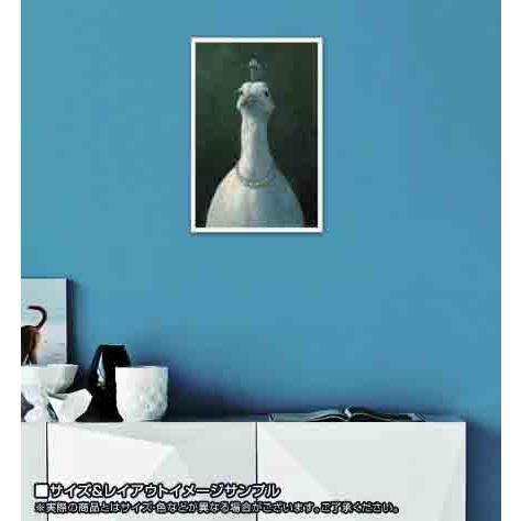 Peacock with Pearls（ミヒャエル ゾーヴァ） 額装品 ウッド