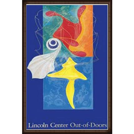 ポスター アート Lincoln Center Out of Doors 2000（ソルマン） 額装品 ウッドハイグレードフレーム