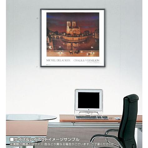 ノートルダム寺院/ミッシェル ドラクロア/額装済 : azポスター - 通販