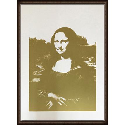 額装済/Sunday B Morning モナリザ 限定2500/ウォーホル 額装済/Sunday B Morning モナリザ 限定2500/ウォーホル 額装済/Sunday