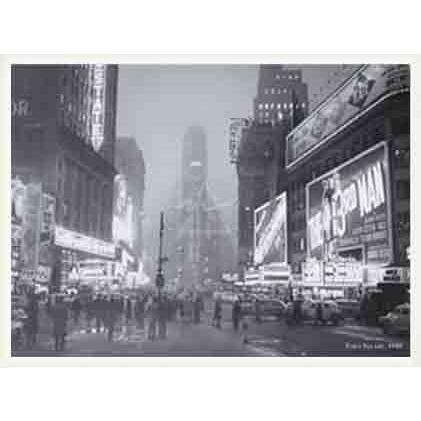 ポスター アート Times Square 1942（フォトグラフ） 額装品 ウッド