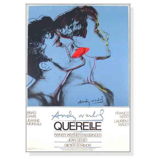 ポスター アート Querelle Blue（アンディ ウォーホル） 額装品