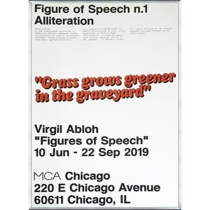 ヴァージル・アヴロー　ポスター Virgil Abloh ヴァージルアブロー 限定ポスターの通販 by 値下