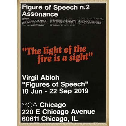 Figures of Speech n.2（ヴァージル アブロー） 額装品 ウッドベーシックフレーム