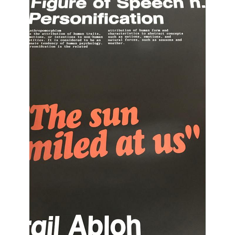 Figures of Speech n.6（ヴァージル アブロー）アートポスター Virgil Abloh: Figures of Speech | ヴァージル・アブロー