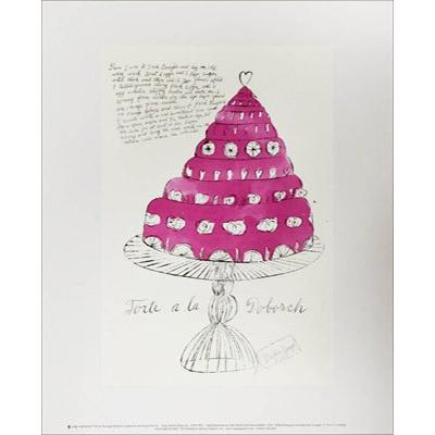 特別額装マット作品/Wild Raspberries/ウォーホル ポスター アート Wild Raspberries 1959 (pink)（アンディ ウォーホル