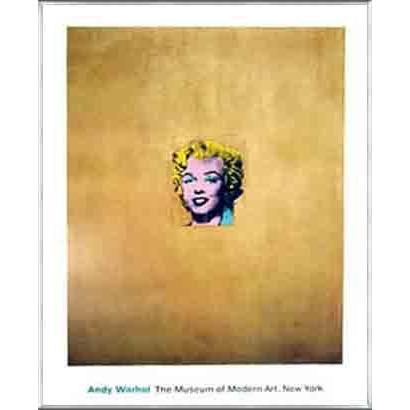 Gold Marilyn Monroe（アンディ ウォーホル） 額装品 アルミ製ベーシックフレーム