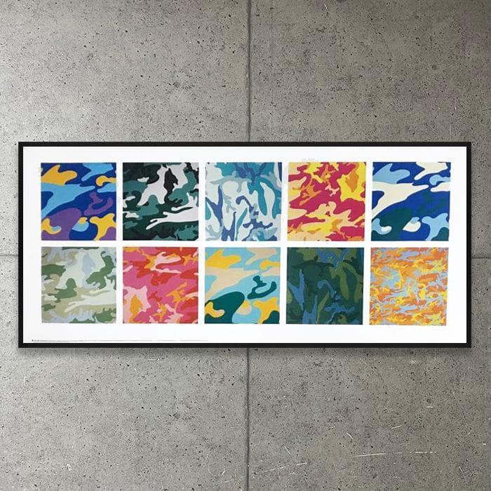 額装済/camouflage 1987/アンディウォーホル/ポスター/インテリア 額装済/camouflage 1987/アンディウォーホル/ポスター/インテリア : az