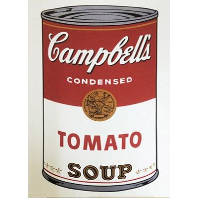 ポスター アート キャンベルスープ缶 I(Tomato) 1968（アンディ ウォーホル） 額装品 アルミ製ベーシックフレーム｜aziz｜03