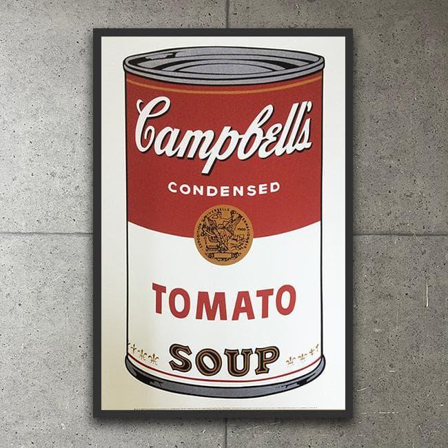 額装済/キャンベルスープ缶 I(Tomato) 1968（アンディ ウォーホル） 額装済/キャンベルスープ缶 I(Tomato) 1968（アンディ ウォーホル