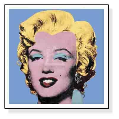 ポスター アート マリリンモンロー 1964 Shot Blue (giclee)（アンディ