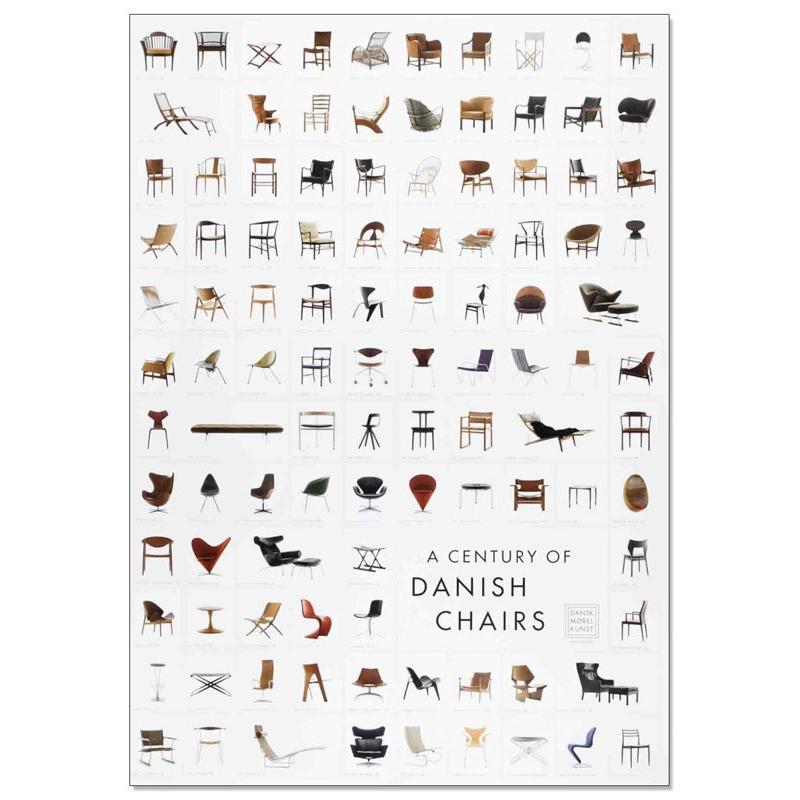 A Century of Danish Chairs（フォトグラファー） 額装品 ウッドハイ 