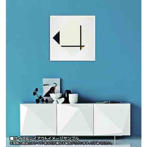 ポスター アート Composition 1（ピエト モンドリアン） 額装品 ウッド