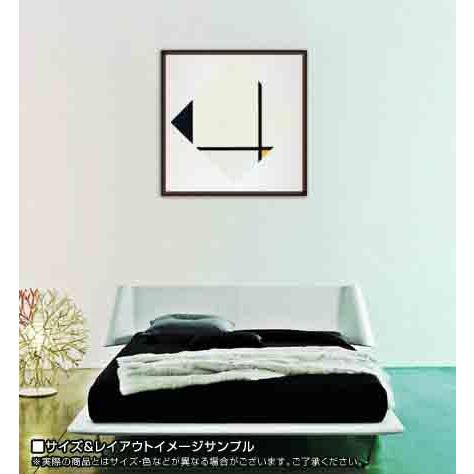 ポスター アート Composition 1（ピエト モンドリアン） 額装品 ウッド