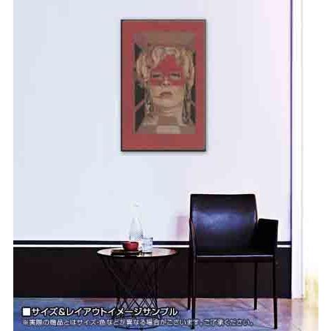 ポスター アート Moe West（サルバドール ダリ） 額装品 アルミ製ハイ