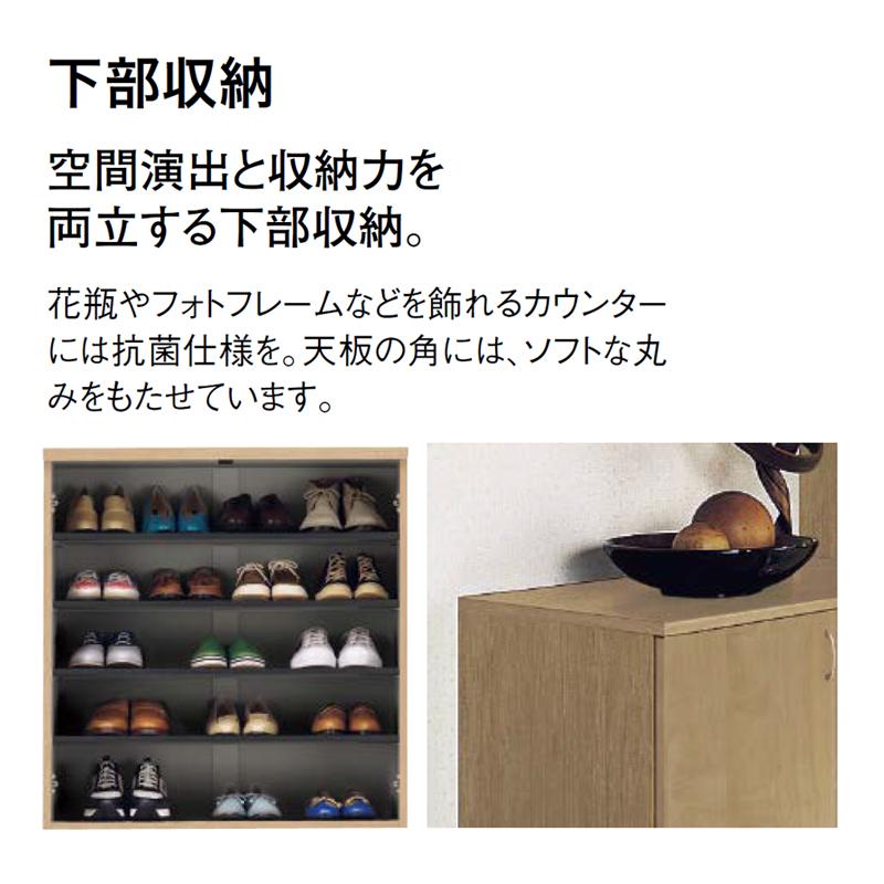 大建工業【hapia玄関収納 開き戸ユニット プラン用ユニット 下部
