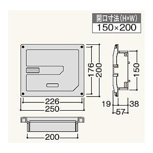 フクビ【プッシュ式レジスター順風　断熱タイプ　PLGD　20入】_5