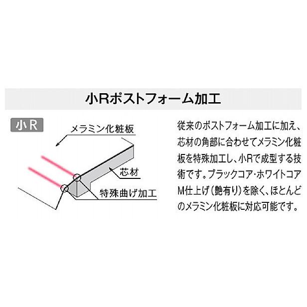 アイカ【ポストフォームカウンター KPA型 3,010mm×300mm×20mm