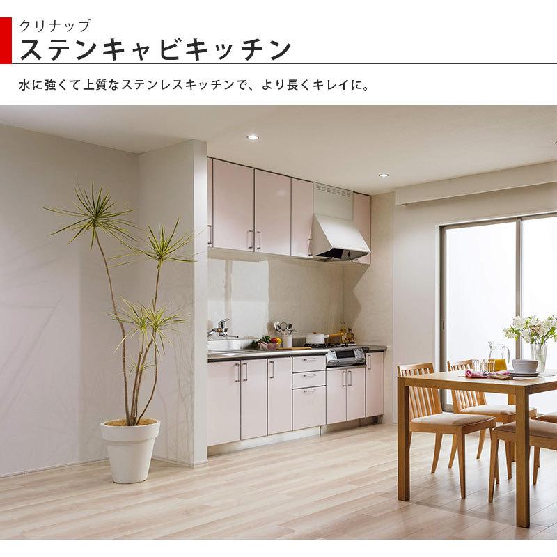 クリナップ【ステンキャビキッチンSK 流し台120cm □□□120M(R・L 