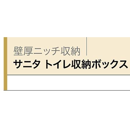 南海プライウッド【サニタ　トイレ収納ボックスMタイプ　SA15-300M-CW(10900014)　1セット】｜azlife｜02