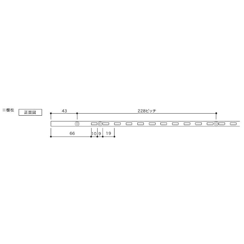 南海プライウッド アームハング棚柱3本入SS-H18W-3 ホワイト　引取ok 61tKVnCRtrL._UF350,350_QL80_.jpg
