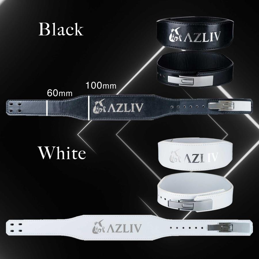 AZLIV レバーベルト LEX Tapered 厚さ 10mm テパード ナロー AZLIV レバーベルト LEX Tapered 厚さ 10mm テパード ナロー