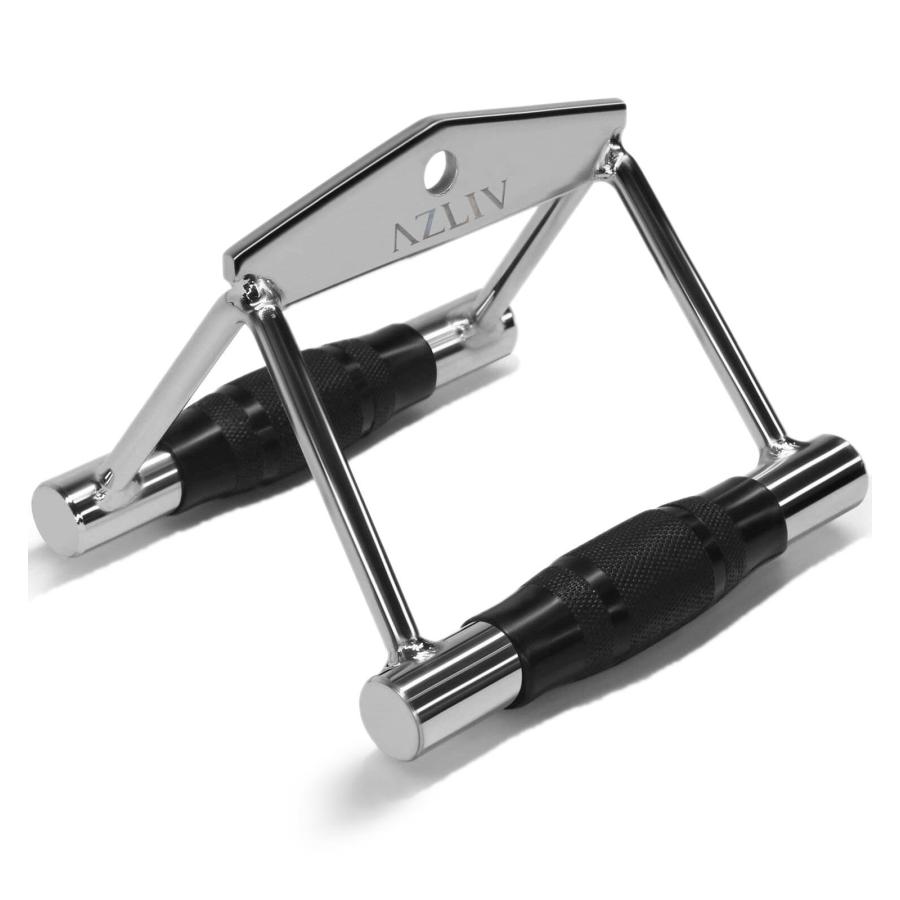 AZLIV プーリーハンドル ロウプーリーハンドル Tバーロー Tバーロウ アタッチメント Vバー ケーブルアタッチメント アズリブ