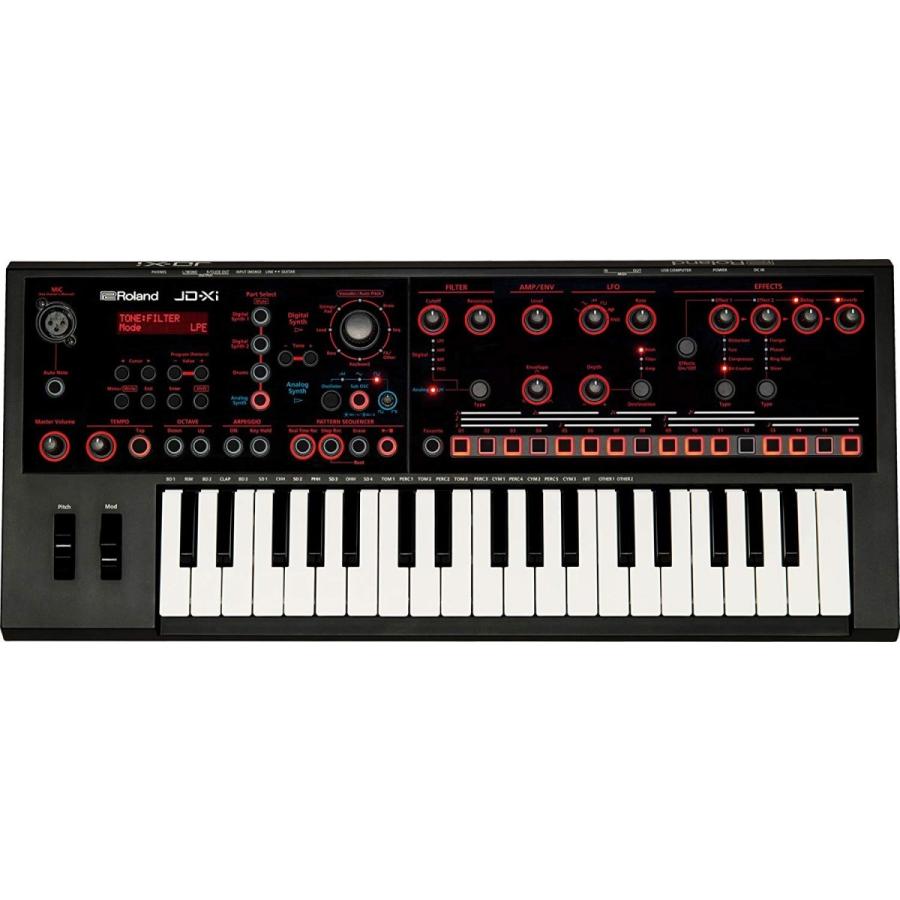 ローランド シンセサイザー 37ミニ鍵盤 JD-Xi : azmミュージック ローランド シンセサイザー 37ミニ鍵盤 JD-Xi : azmミュージック