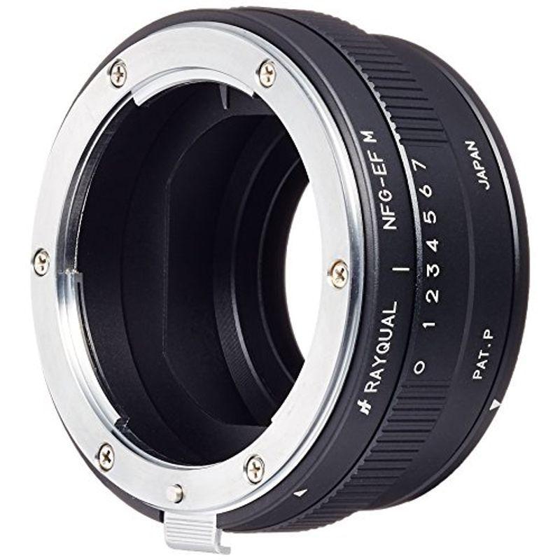 限定モデル Rayqual 日本最大のブランド 国産レンズマウントアダプタ Nikon F マウントレンズ マウントボディー Gレンズ対応 NFG-EFM -EOSM