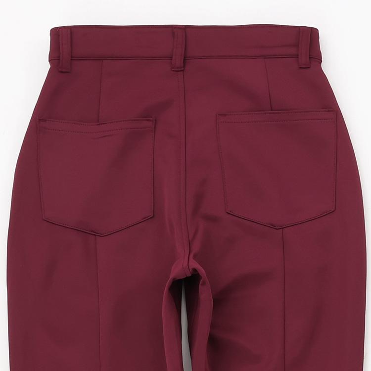 【訳あり特価】バックスリット フレアパンツ 訳あり アウトレット パンツ タック入り フレア ワイドパンツ フレアパンツ ブーツカット スリット |  | 11