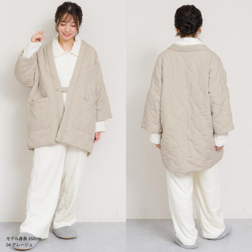 はんてん レディース おしゃれ 半纏 冬 裏起毛 裏ボア 裏シャギー