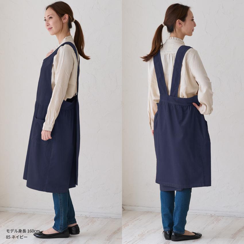 コーデュロイエプロン エプロン ワンピースエプロン ワンピース