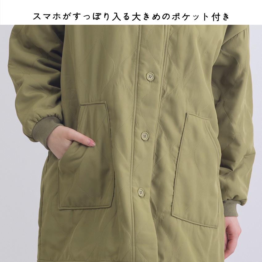 裏フリース 撥水加工 割烹着 裏起毛 無地 ゆったり かっぽうぎ