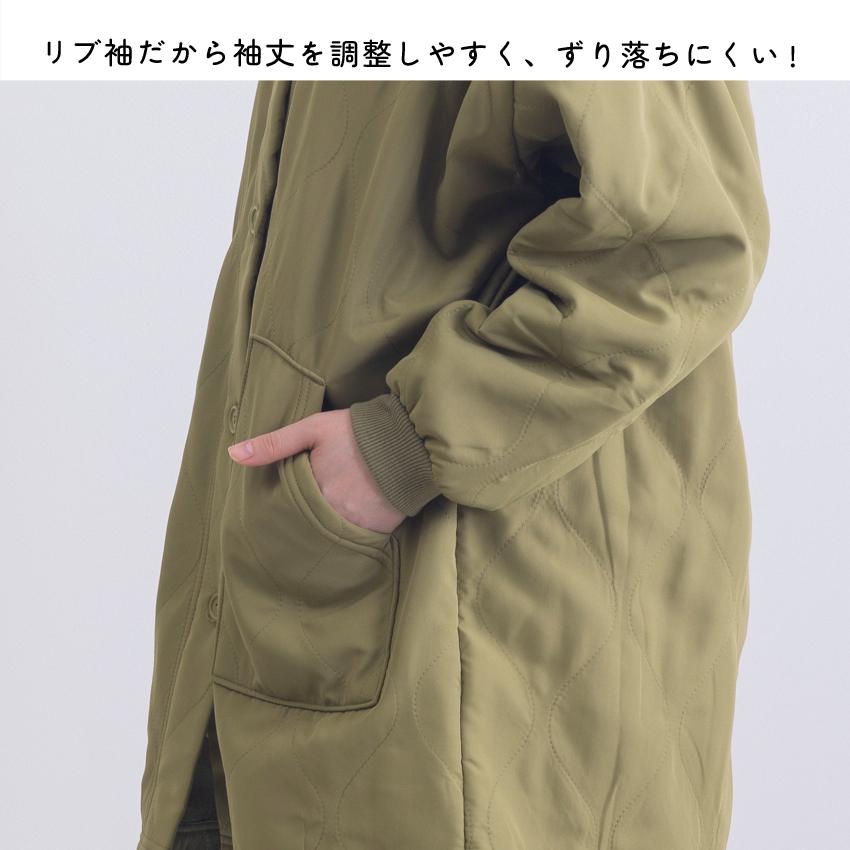 裏フリース 撥水加工 割烹着 裏起毛 無地 ゆったり かっぽうぎ
