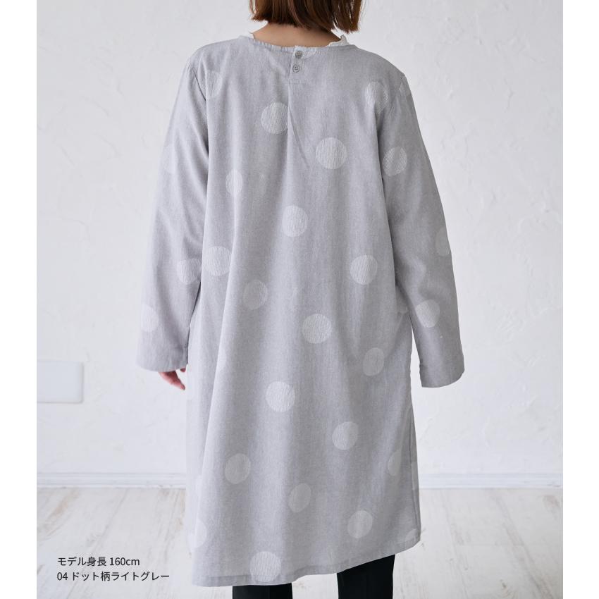 大きいサイズ ドット柄割烹着 エプロン 割烹着 無地 お尻が隠れる ゆったり かっぽうぎ スモック 割ぽう着 かっぽう着 シンプル ロング ワンピース 保育士 ロン |  | 07