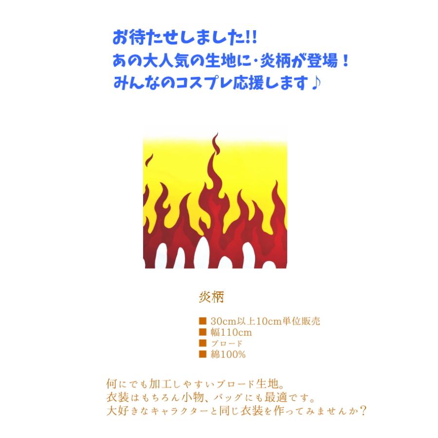 炎柄 生地 鬼滅の刃 風 和柄 30cm以上10cm単位販売 ご注文は数量3以上 コスプレ 羽織 グラデーション 煉獄杏寿郎 鬼滅 手芸用品 ハンドメイド 7a 手作り ハンドメイドのaz Net手芸 通販 Yahoo ショッピング