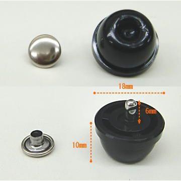 底鋲 ｐｚ1810 黒 5個入 カバン バッグ 金具 パーツ バッグ用底鋲 足金具 脚金具 Pz1810 手作り ハンドメイドのaz Net手芸 通販 Yahoo ショッピング