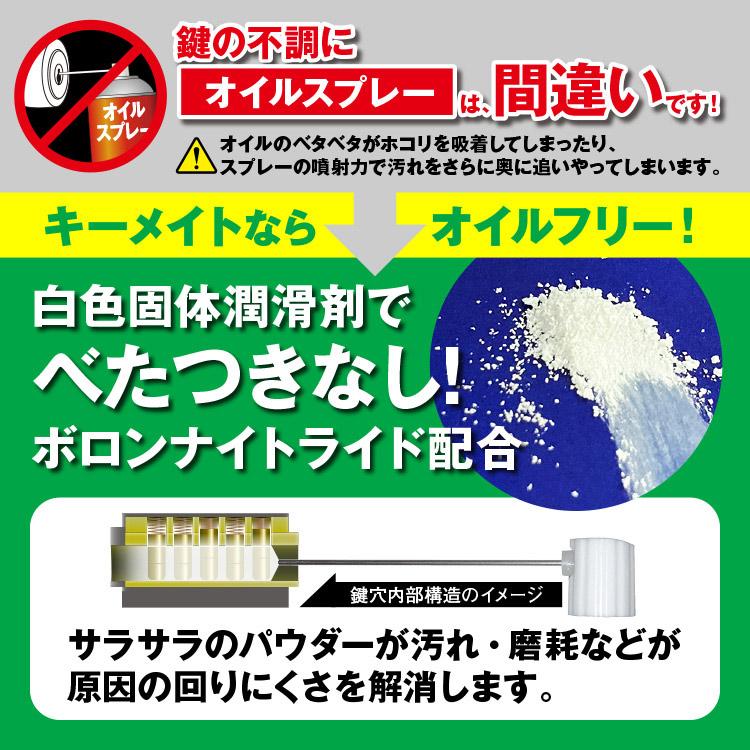 エーゼット (送料無料)AZ 鍵穴用洗浄剤 キークリーナー 100ml+鍵穴潤滑