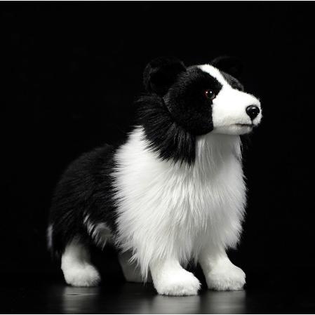 送料無料 税込 ぬいぐるみ 犬 ボーダーコリー リアル かわいい ソフト 子犬 人形 ドッグオブジェ いぬの置物 イヌのフィギュ D166 セレクトショップ Azone 通販 Yahoo ショッピング