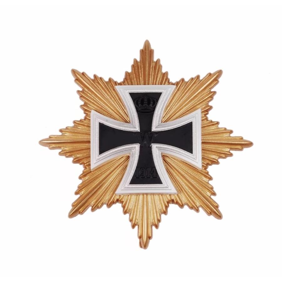 ドイツ　スター鉄十字バッチ　星　ピンバッジ　大鉄十字章