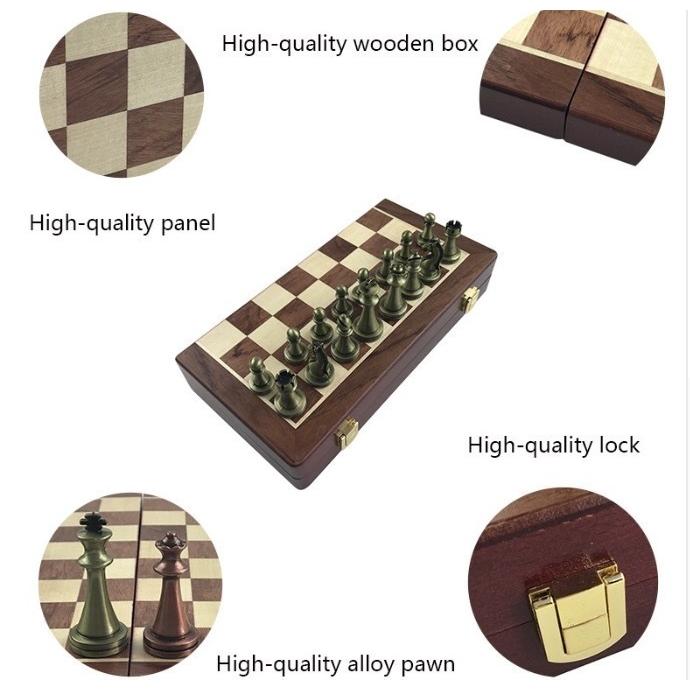 送料無料 税込 チェスセット チェスボード レトロ クラシック 木製 知的ゲーム チェス盤 チェス駒 合金製 Y3081 セレクトショップ Azone 通販 Yahoo ショッピング
