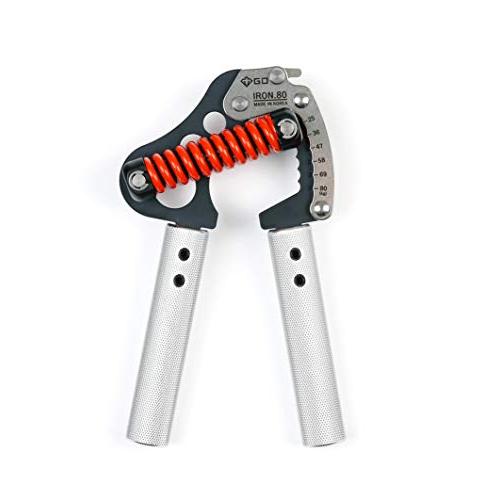 レビュー高評価の商品 Gd 負荷調整とグリップ幅調整が可能 握力トレーニング 25 80kg ハンドグリップ Light 80 Grip Iron その他アウトドアウエア Social And Co Fr