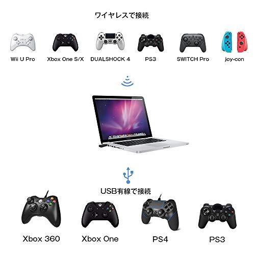 最新版 Scorel Ps4 Nintendo Switch Pc用コントローラー変換アダプター Ps4 Xboxone S Wiiu Switch Proコントローラー対応するのが可能 ブルートゥース接続 B0859sxh Az Store Yahoo Shop 通販 Yahoo ショッピング