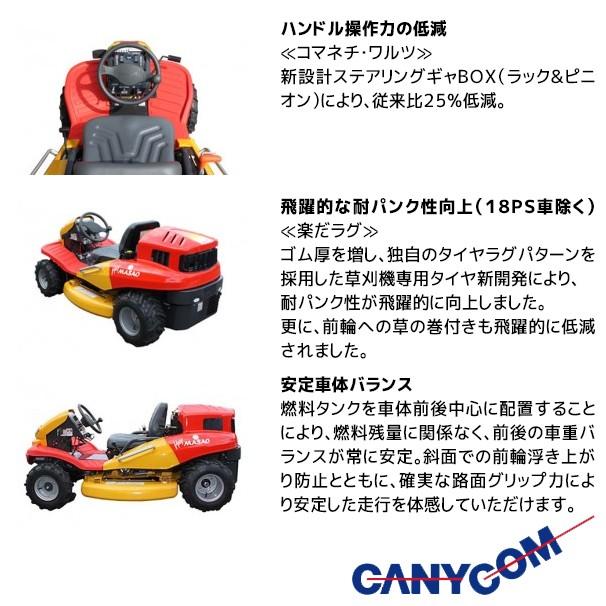 筑水キャニコム 草刈作業車 ヘイマサオ CMX2202YC (AWD) 刈幅975mm