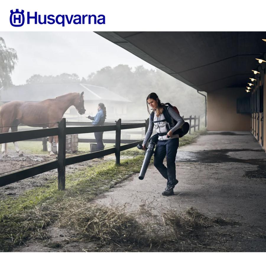 Husqvarna｜ハスクバーナ 背負式ブロワー 340iBT 充電式ブロワ 本体のみ バッテリ・充電器別売 967 79 62_03｜法人様限定｜aztec-biz｜02