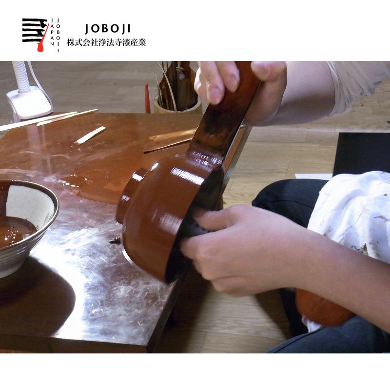 宅送 浄法寺漆産業 2個セット 浄法寺漆 お椀 法人様限定 巖手椀 大 外黒内朱 Jbj Iw01x2