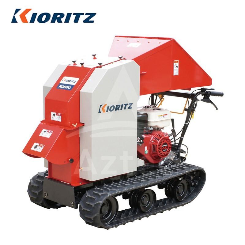 共立 KIORITZ シュレッダー KS80-4 ウッドチッパー 自走式 粉砕機