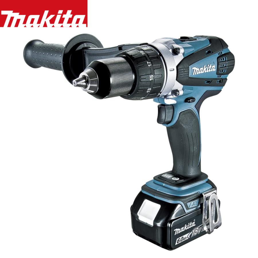 マキタ（makita） 18V 充電式ドライバドリル 6.0Ah 84Nm バッテリ